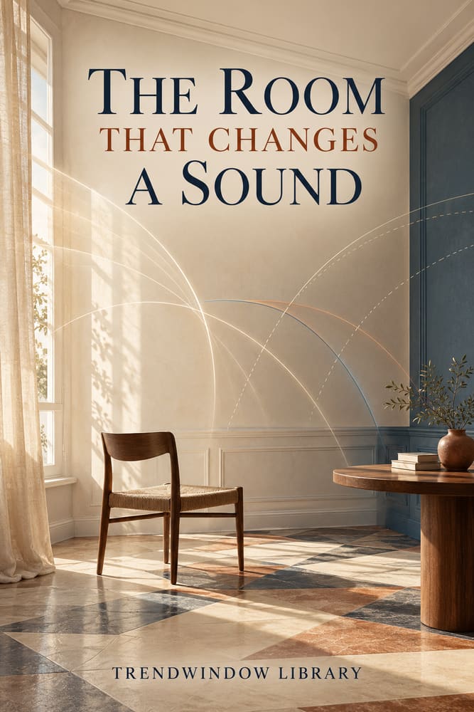 Front cover of The Room That Changes a Sound