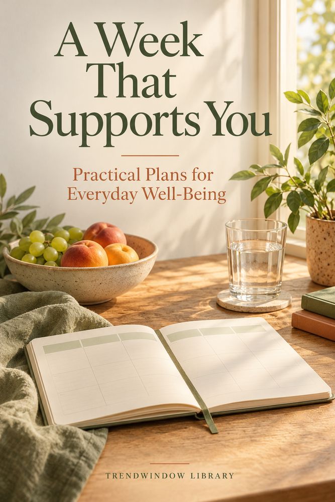 Front cover of A Week That Supports You