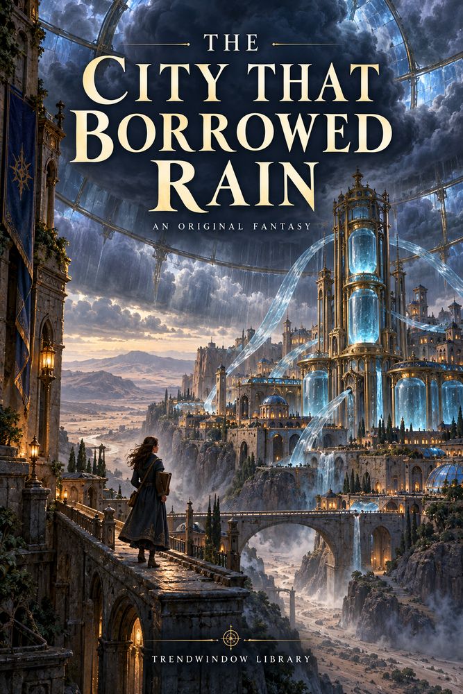 Front cover of The City That Borrowed Rain