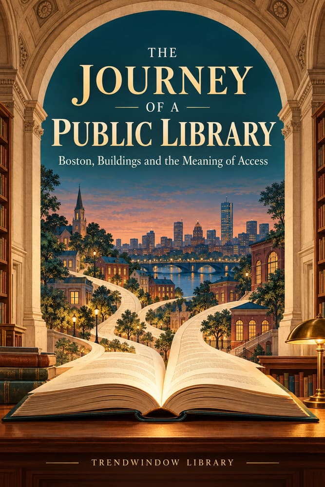 Front cover of The Journey of a Public Library
