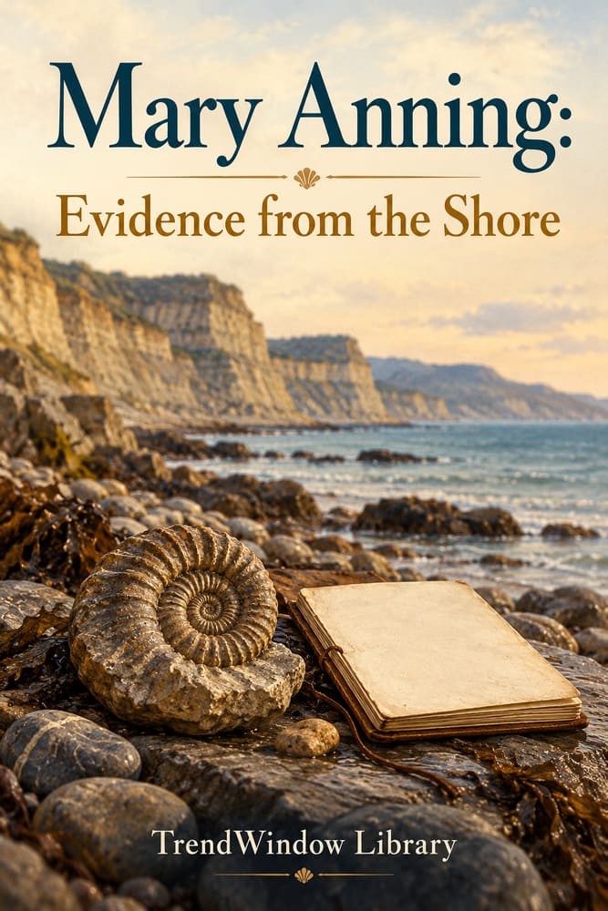 Front cover of Mary Anning: Evidence from the Shore