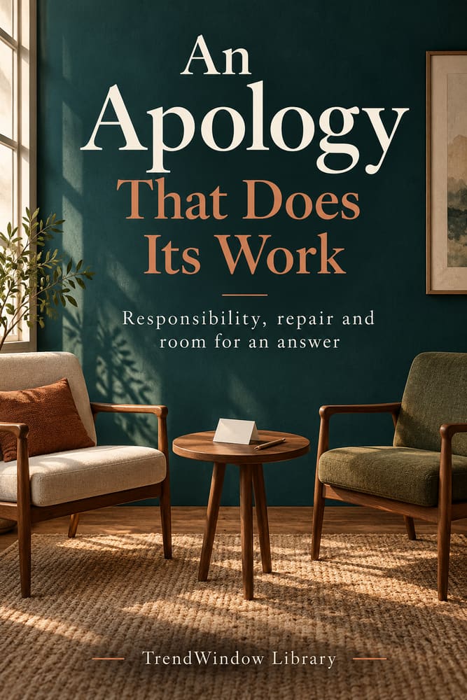 Front cover of An Apology That Does Its Work