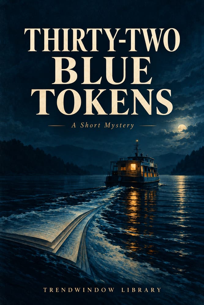 Front cover of Thirty-Two Blue Tokens