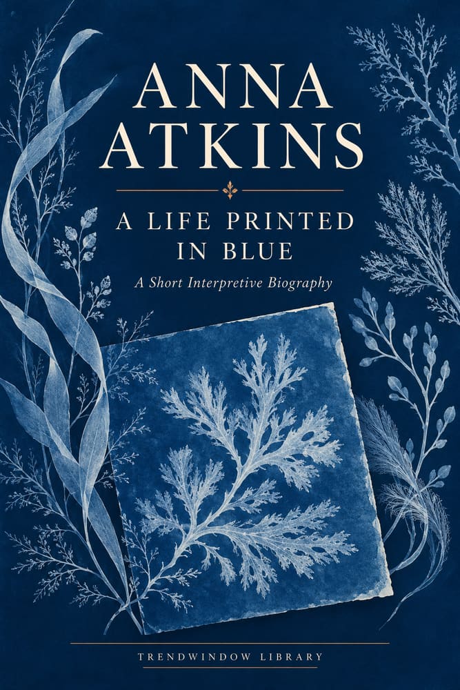 Front cover of Anna Atkins: A Life Printed in Blue