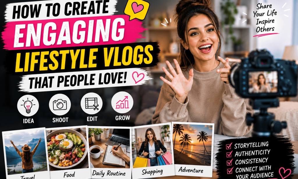 How to Create Engaging Lifestyle Vlogs That People Love: A Complete Guide for Beginners