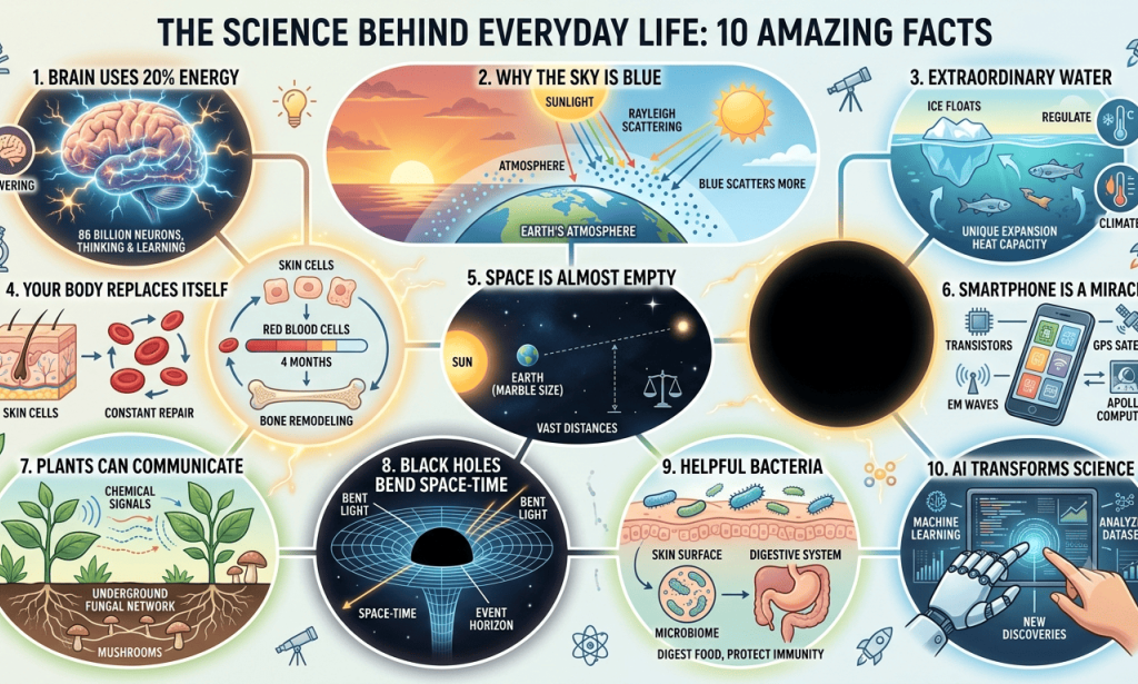 The Science Behind Everyday Life: 10 Amazing Facts That Will Change How You See the World