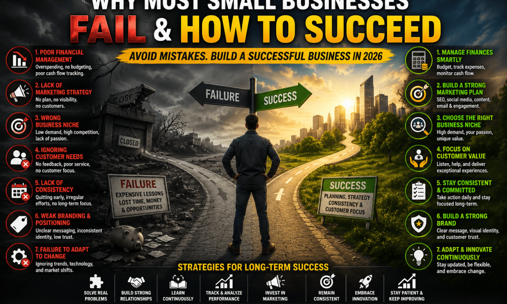The Hidden Reasons Why Most Small Businesses Fail (And How to Avoid Them)