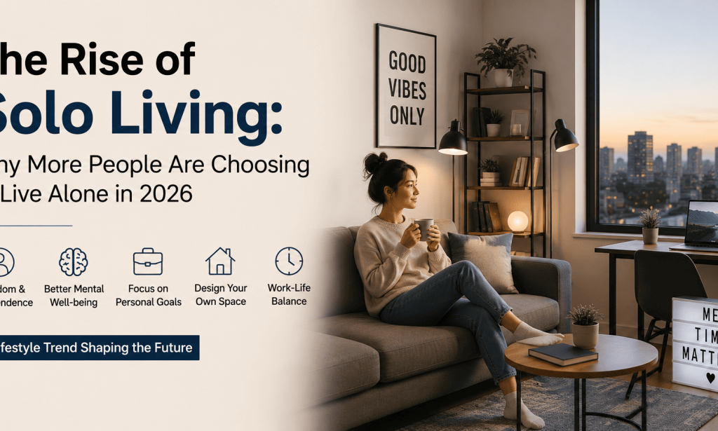 The Rise of Solo Living: Why More People Are Choosing to Live Alone in 2026