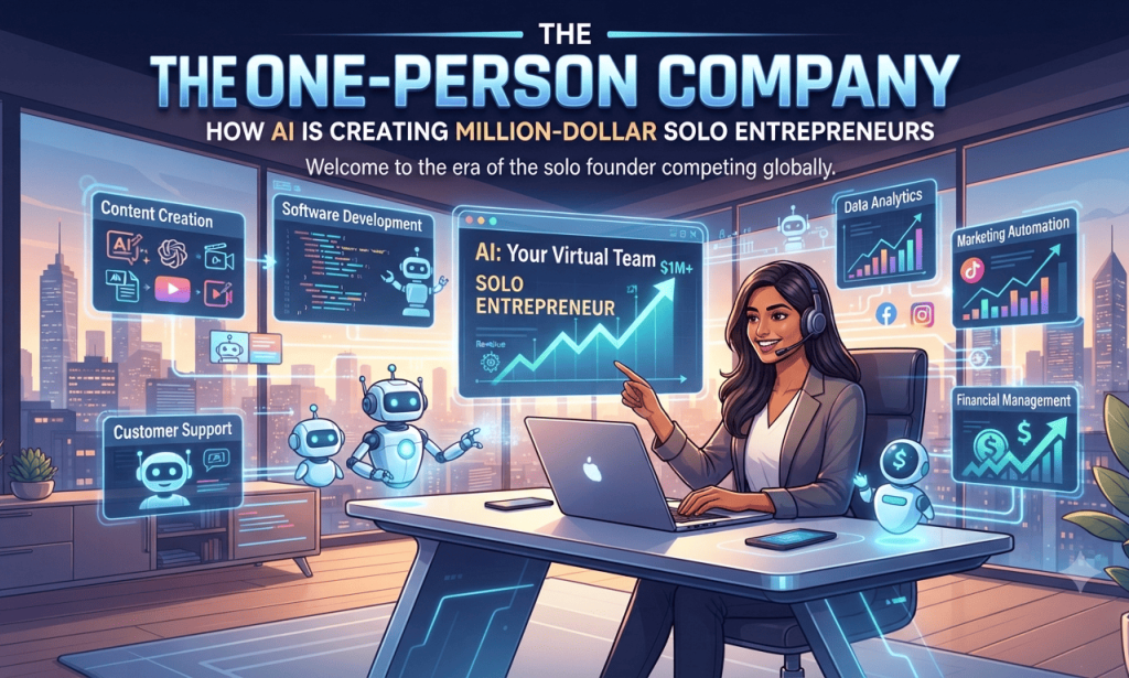 The One-Person Company: How AI Is Creating Million-Dollar Solo Entrepreneurs