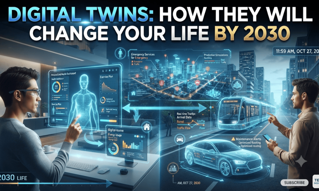 How Digital Twins Will Change Our Everyday Lives by 2030