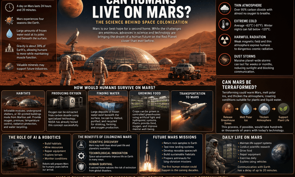 Can Humans Live on Mars? The Science Behind Space Colonization