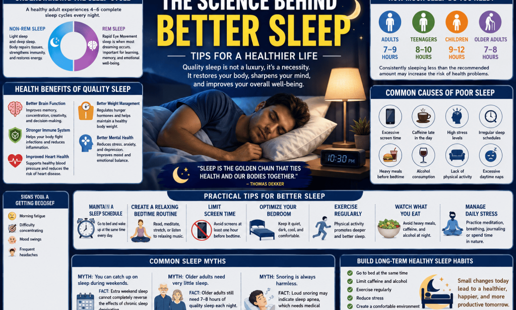 The Science Behind Better Sleep: Tips for a Healthier Life