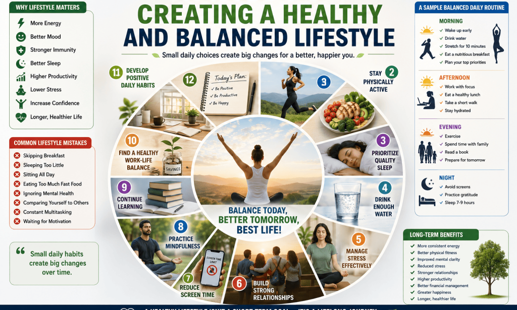 The Ultimate Guide to Creating a Healthy and Balanced Lifestyle Summary